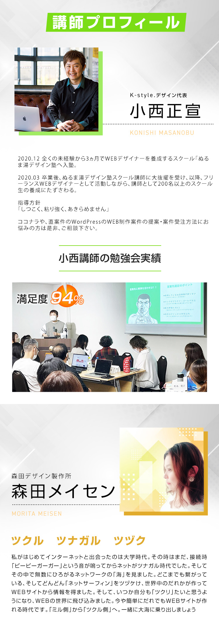 講師プロフィール